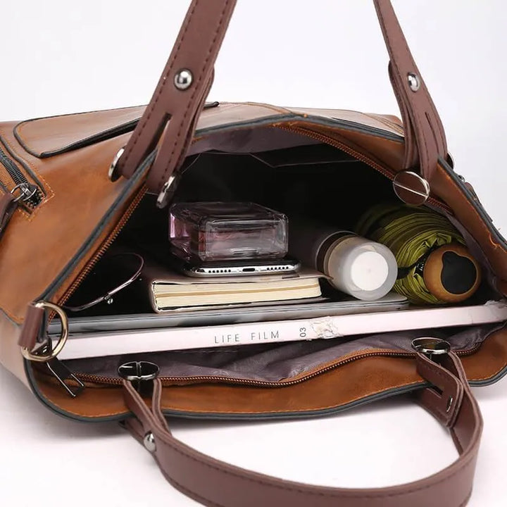 Logan™ Elegant Leather Bag