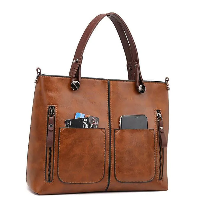 Logan™ Elegant Leather Bag