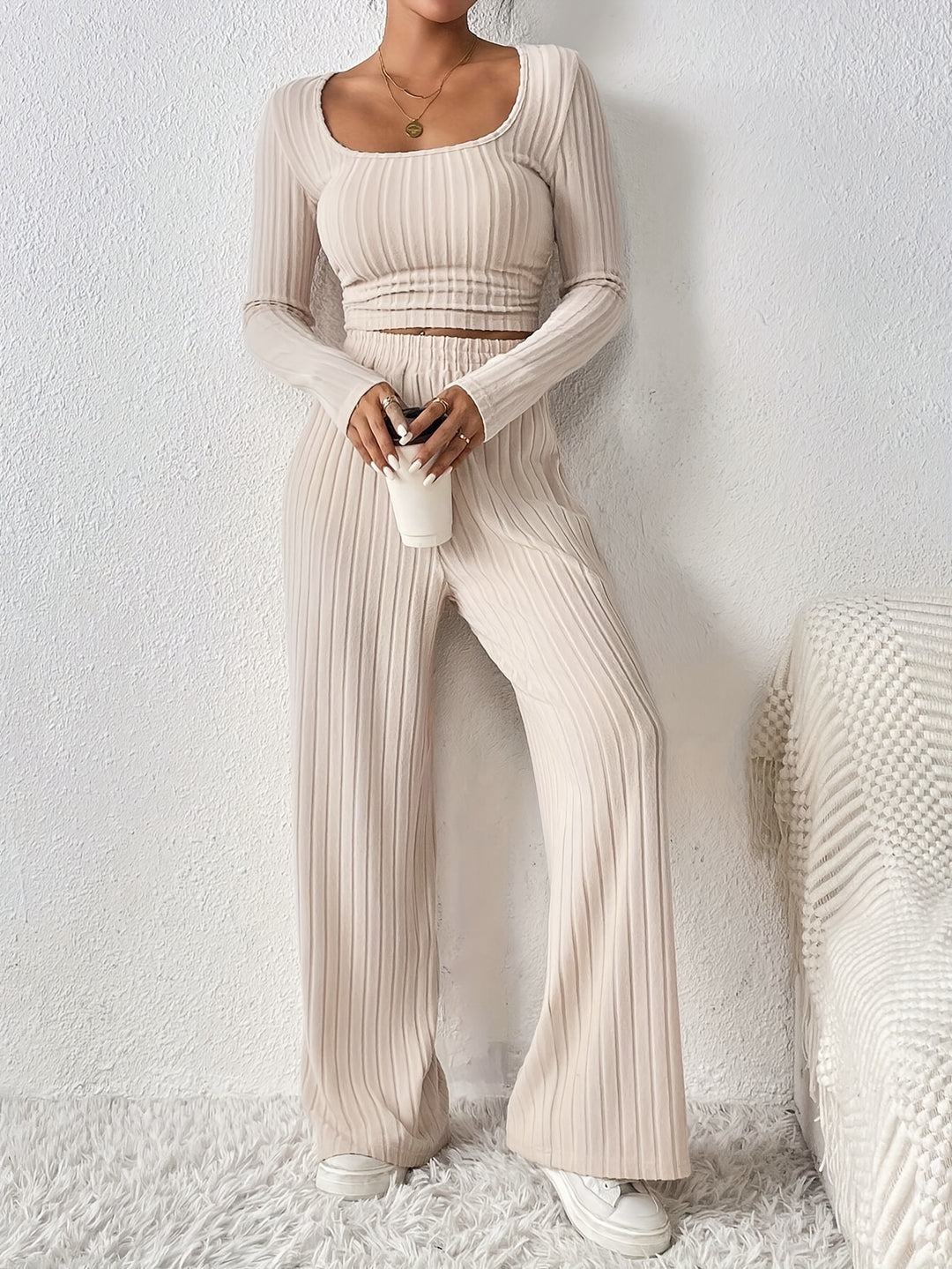 Nora - Co-ord Top and Pants Set