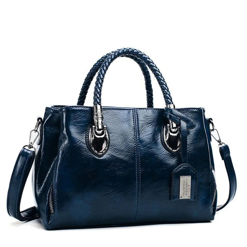 Logan™ Elegant Leather Dufflebag