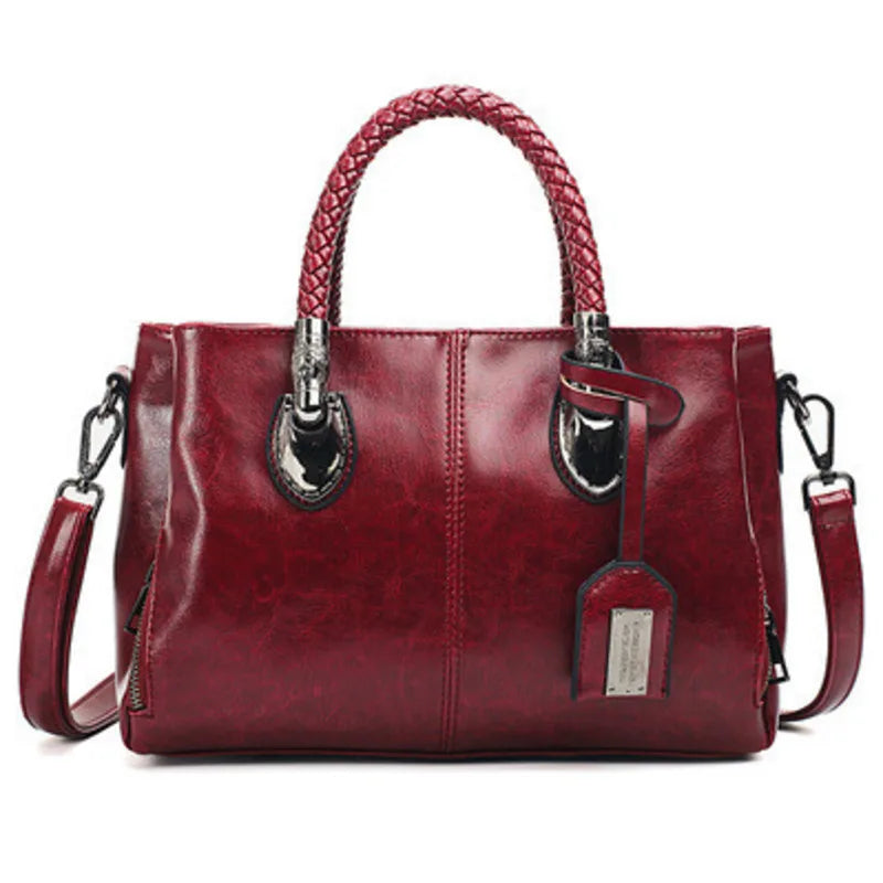 Logan™ Elegant Leather Dufflebag