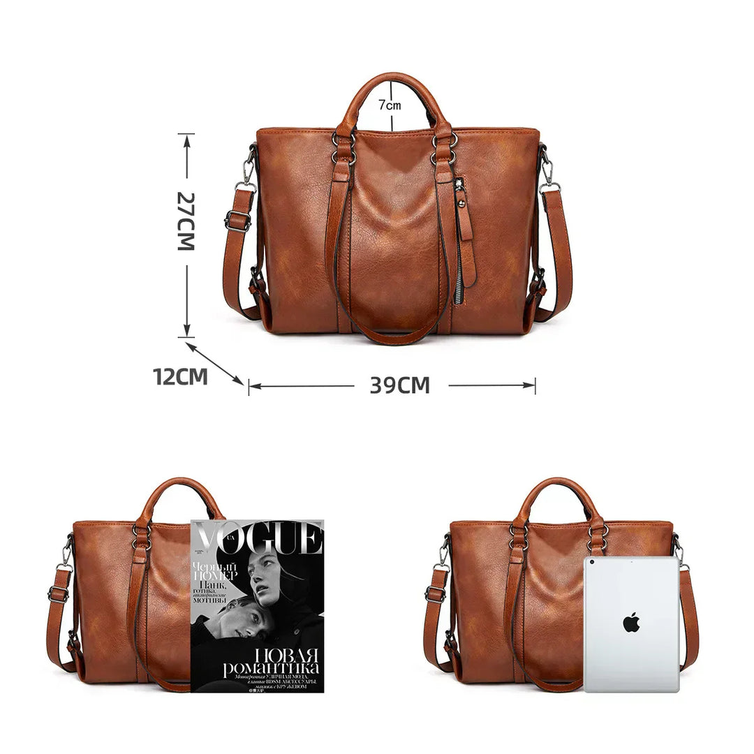 Logan™ Large Leather Bag