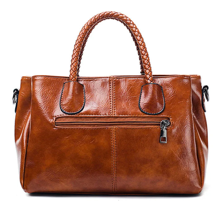 Logan™ Elegant Leather Dufflebag