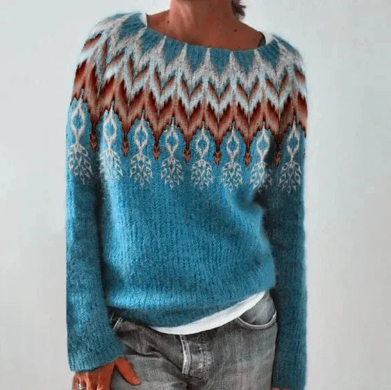 Alice | Retro Knitted Sweater