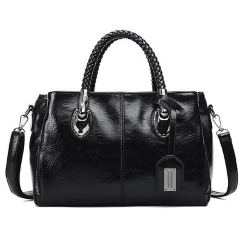 Logan™ Elegant Leather Dufflebag