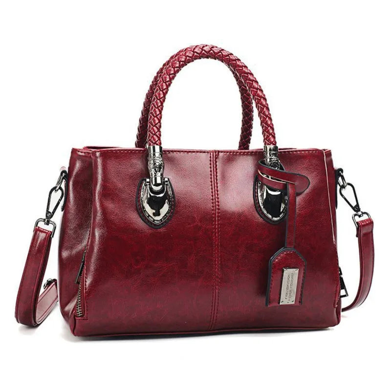 Logan™ Elegant Leather Dufflebag