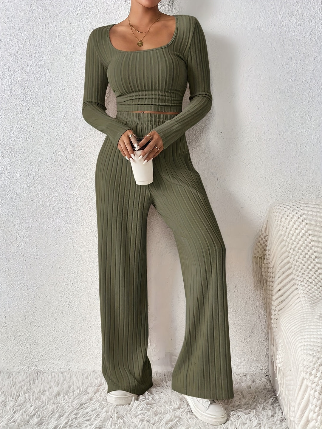 Nora - Co-ord Top and Pants Set